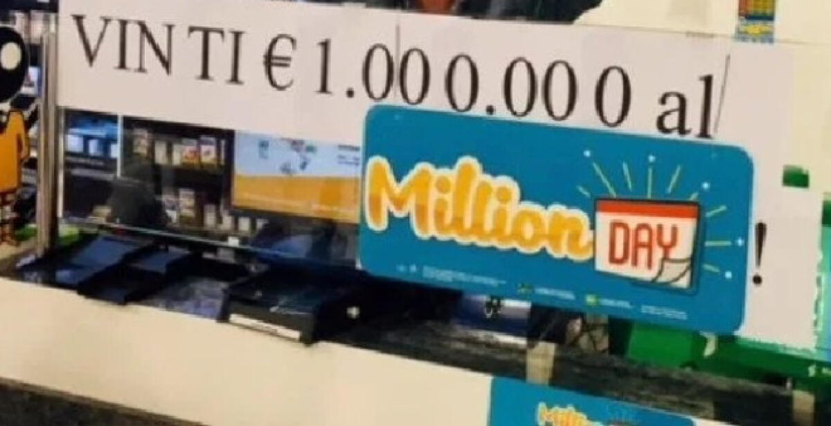 Un milione di euro nella tabaccheria di Massimo Pardo, vincita al MillionDay - 
