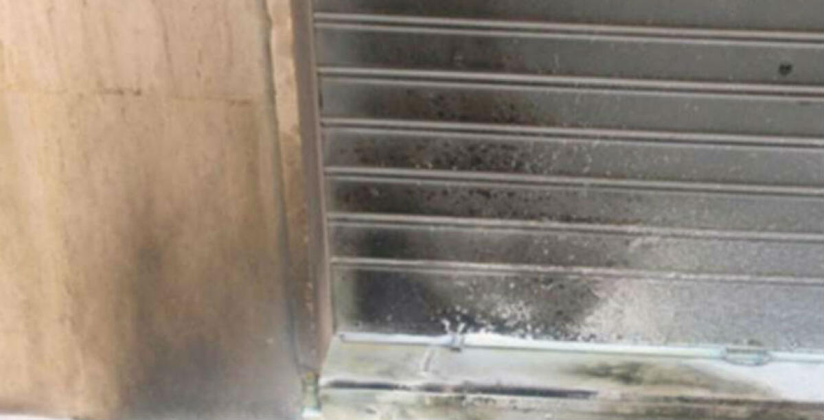 Saracinesca bar danneggiata dal fuoco, sono state avviate indagini - Immagini di repertorio