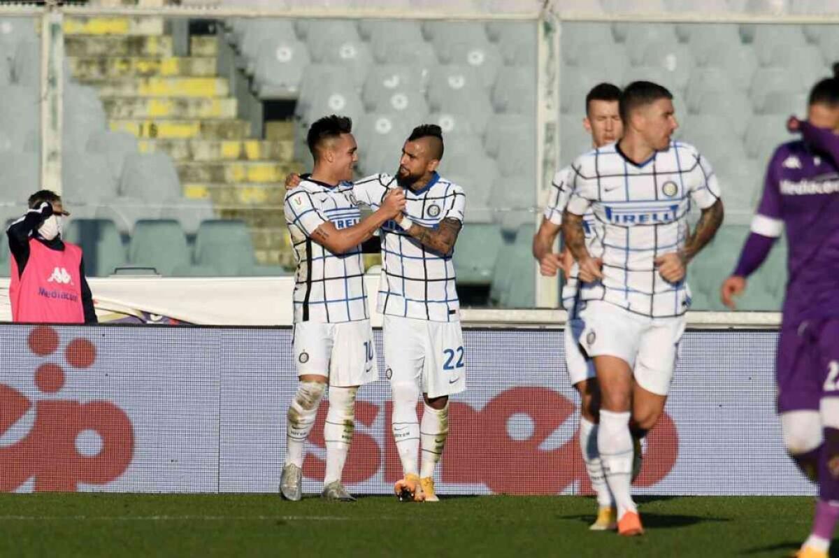 L’Inter elimina la Fiorentina, derby col Milan in Coppa Italia - 
