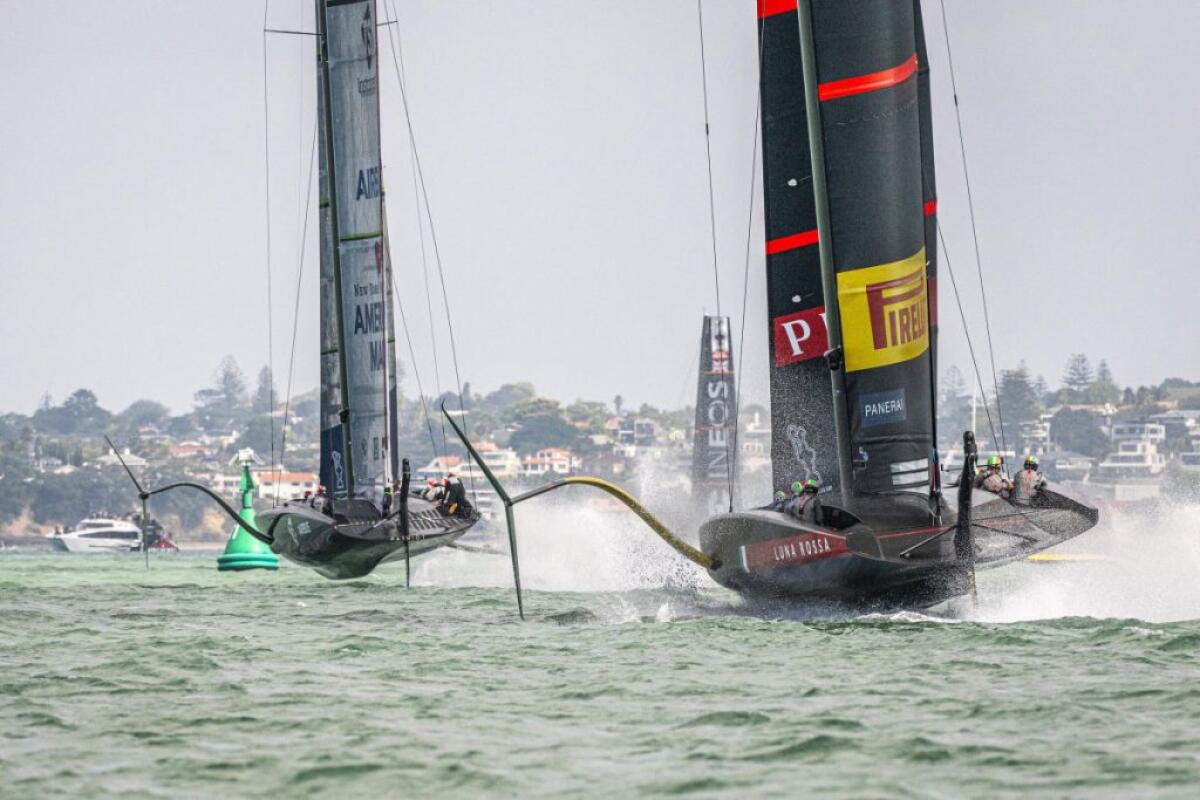 Doppietta Luna Rossa, 2-0 su American Magic - 