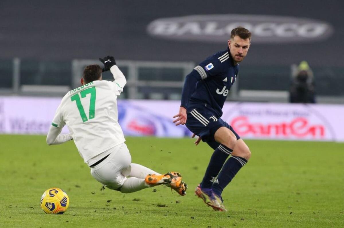 Juventus-Sassuolo 3-1, Danilo, Ramsey e CR7 in gol - 