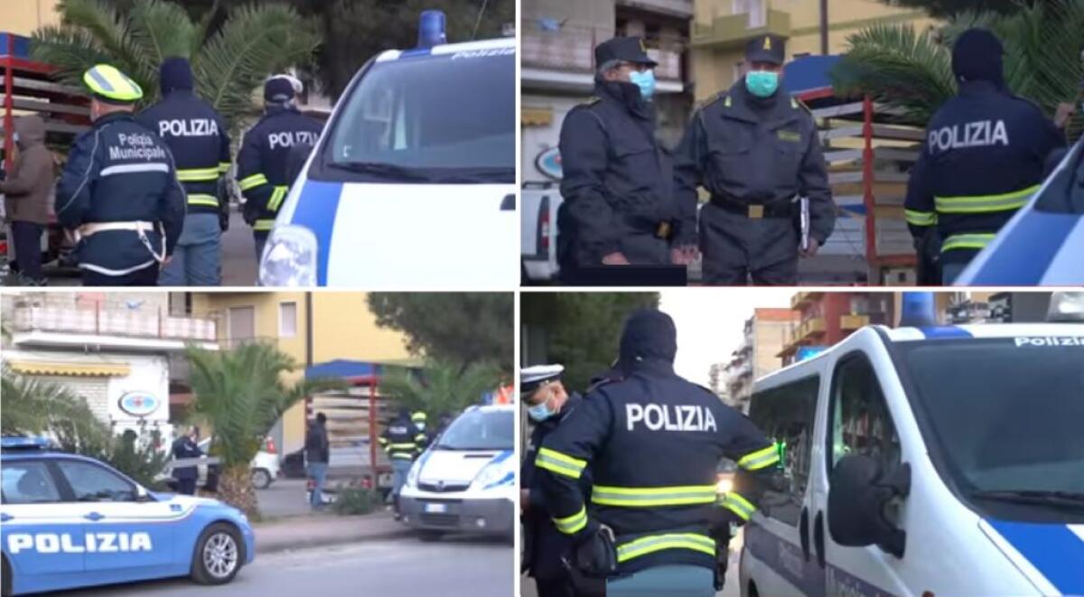 Controlli a tappeto in città, 20 sanzioni per violazioni misure: due attività multate - I controlli in città