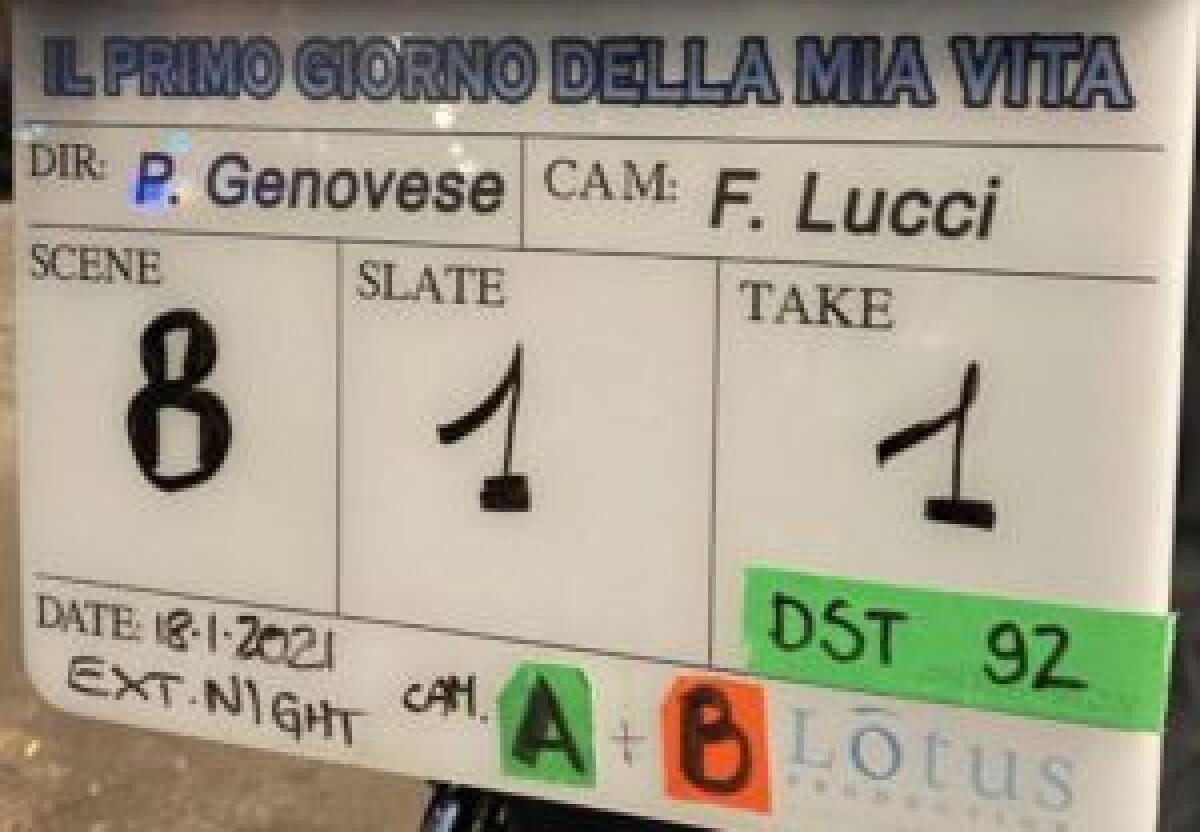 Ciak nuovo film di Paolo Genovese con Mastandrea, Buy, Servillo - 