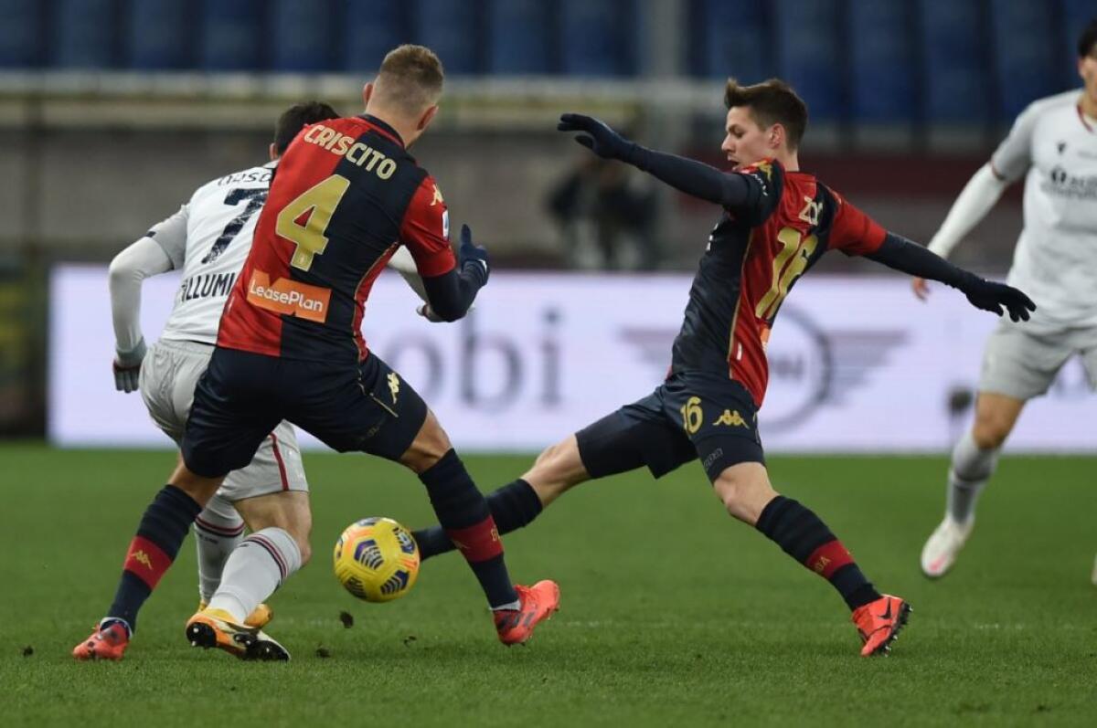 Zajc e Destro in gol, Genoa batte Bologna 2-0 - 
