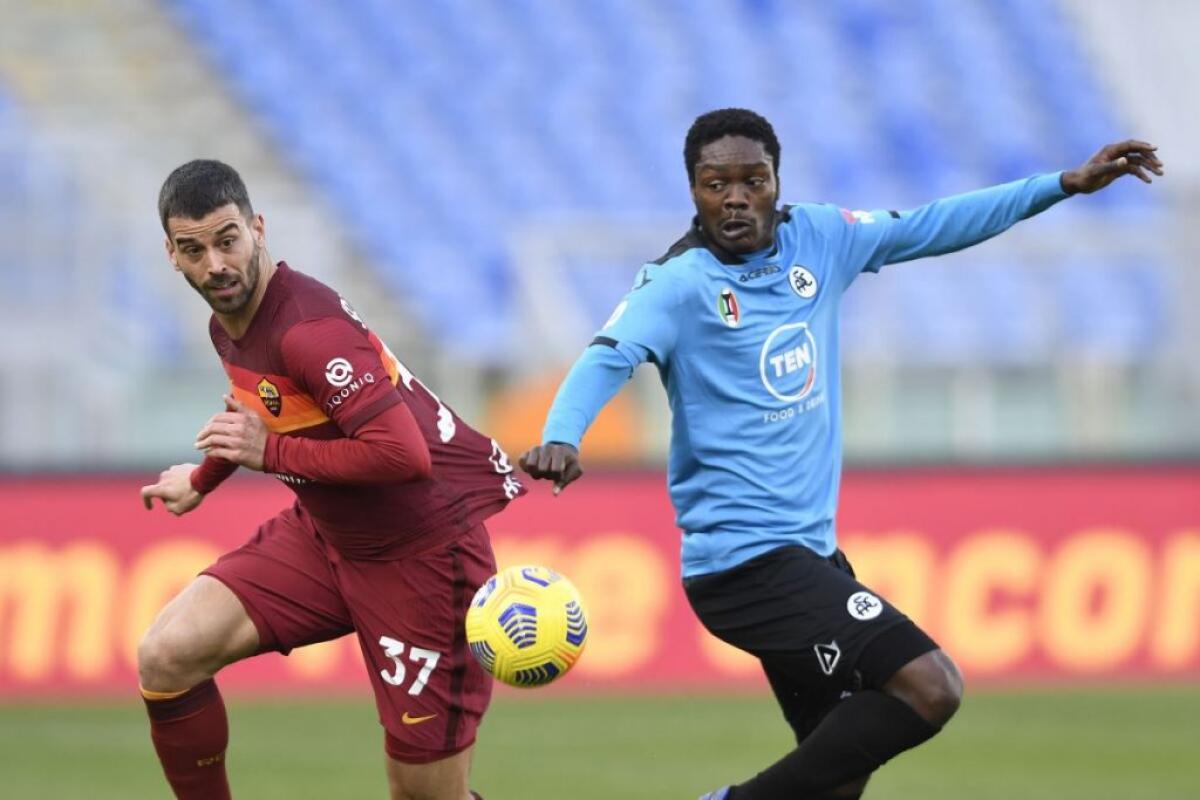 Roma-Spezia 4-3 decide Pellegrini, Fonseca torna a sorridere - 