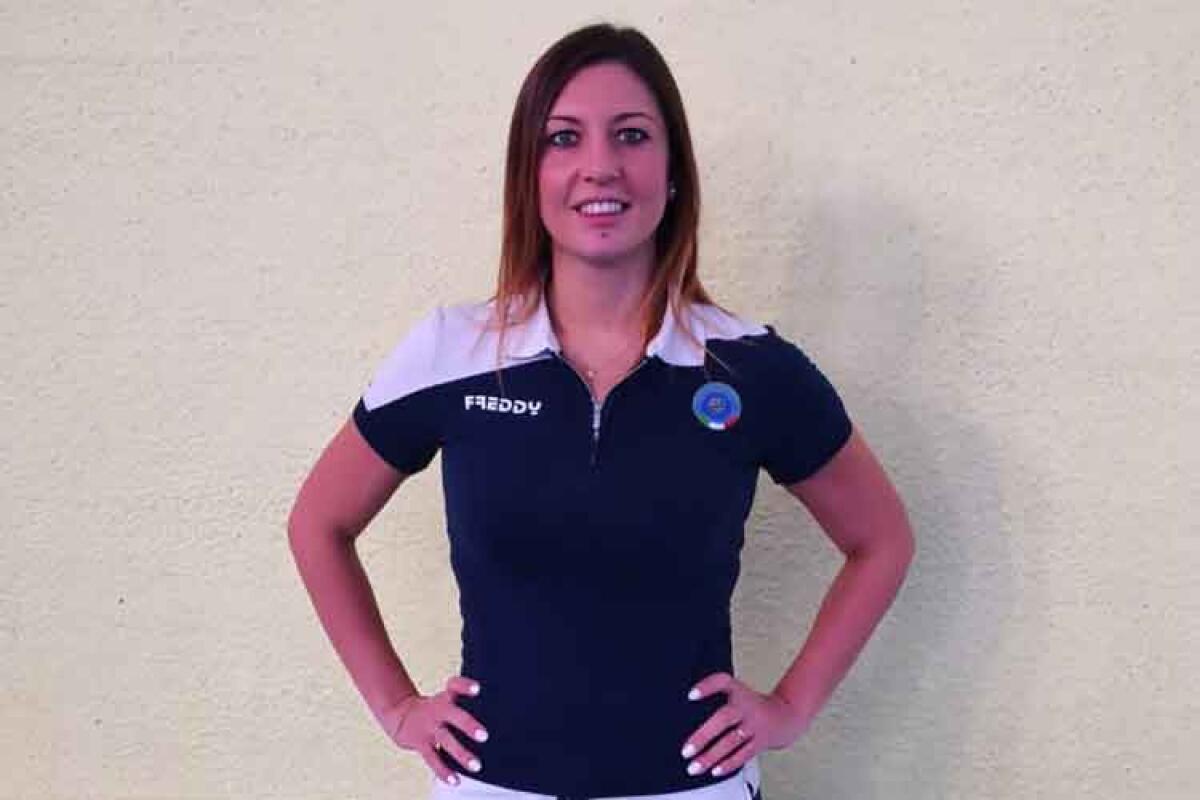 La gelese Jlenia Cosenza nello staff che accompagnerà la delegazione nazionale in Grecia - Nella foto: Jlenia Cosenza, direttrice tecnica regionale della Ginnastica per tutti.