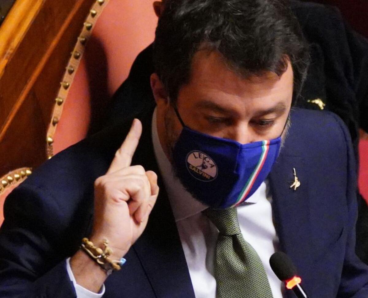 Salvini “Mai con Pd e M5s al governo,il centrodestra può avere i numeri” - 