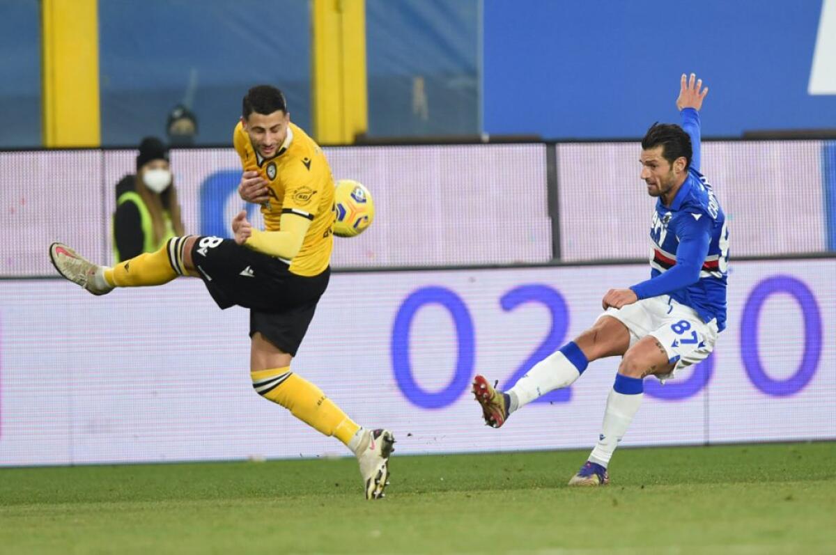 Sampdoria-Udinese 2-1, Torregrossa decisivo al debutto - 