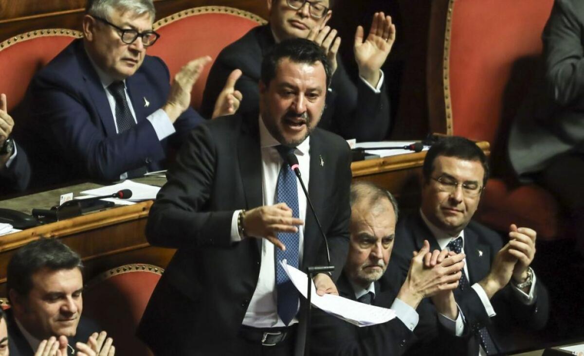 Salvini “No al governo con tutti dentro, serve serietà” - 