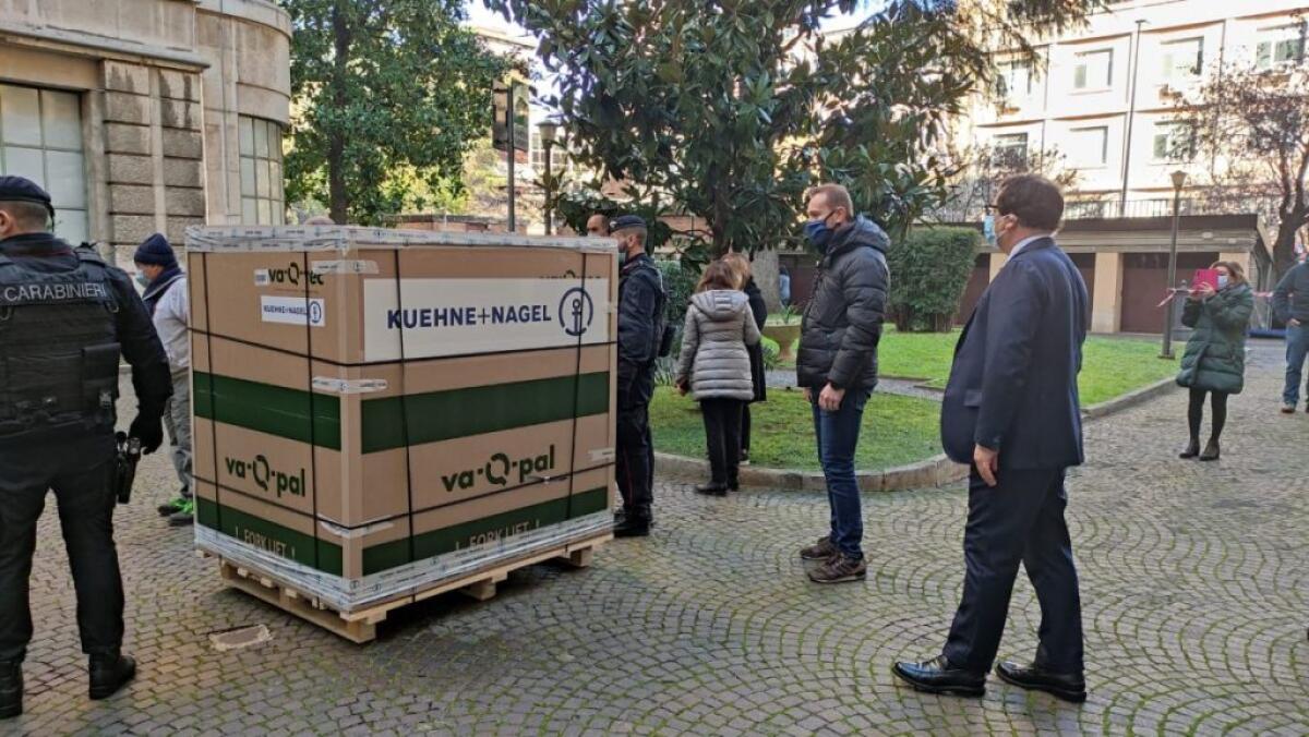 All’Istituto Superiore di Sanità prime 47 mila dosi del vaccino Moderna - 