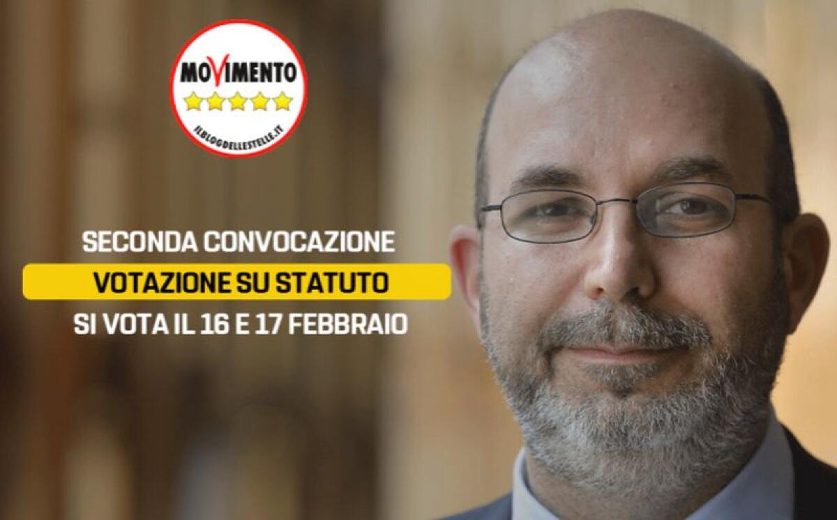 M5s, domani nuovo voto su modifiche statuto e governance -
