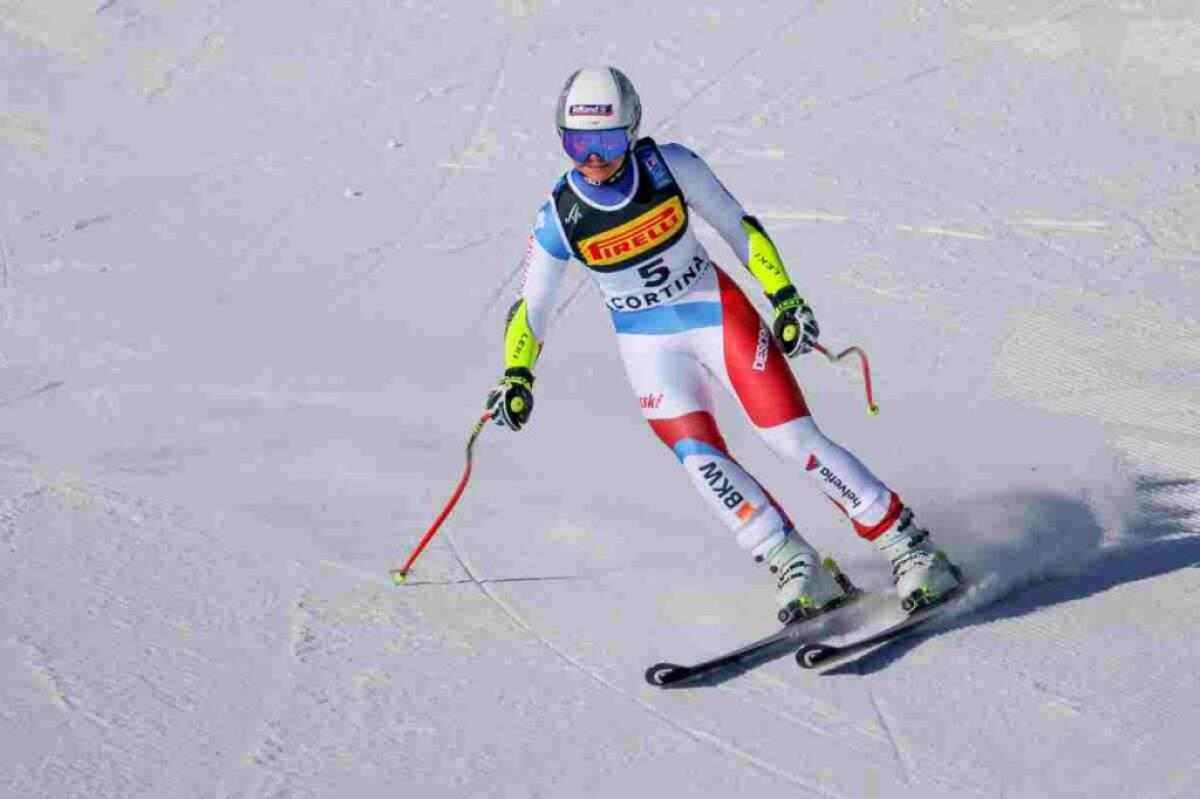 Corinne Suter oro in discesa ai Mondiali di Cortina - 
