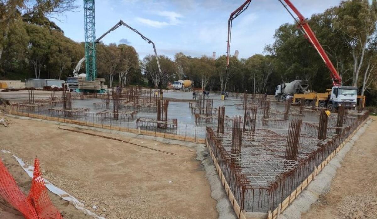 Museo del mare, cantiere va avanti: "Rilancio della città e recuperare altri relitti" - Il cantiere del Museo del mare a Bosco Littorio