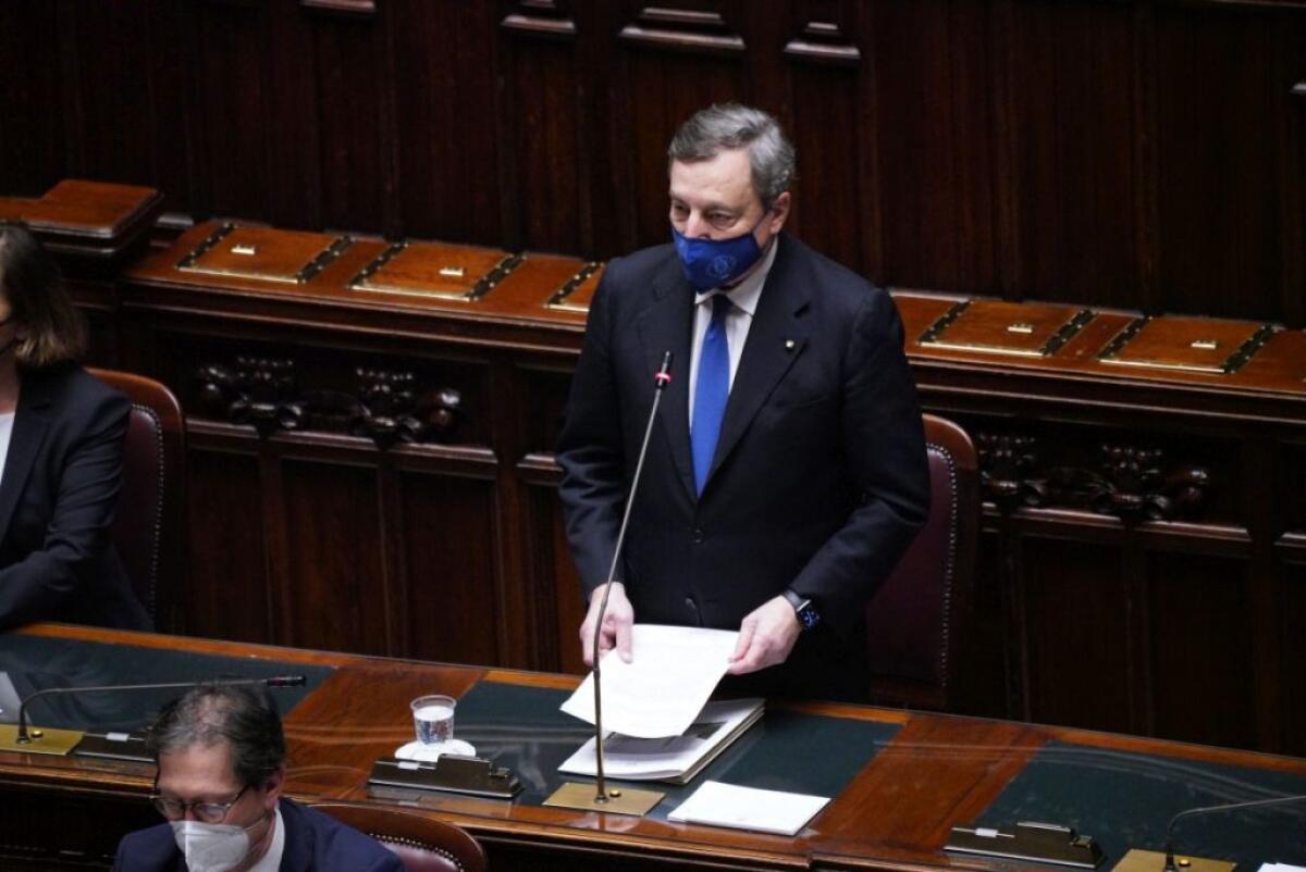Dalla Camera fiducia al Governo Draghi con 535 sì - 