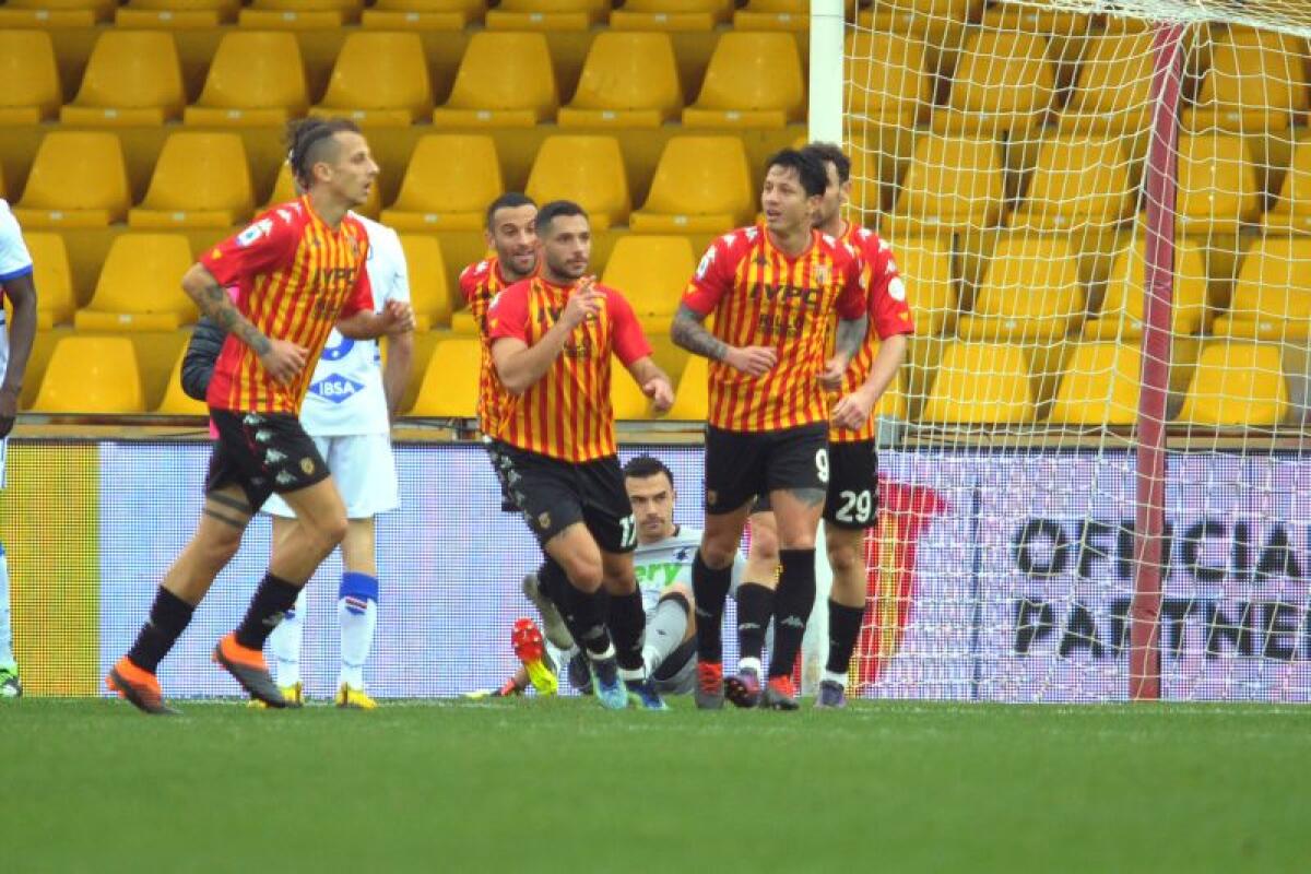 Keita replica a Caprari, Benevento-Sampdoria finisce 1-1 - 