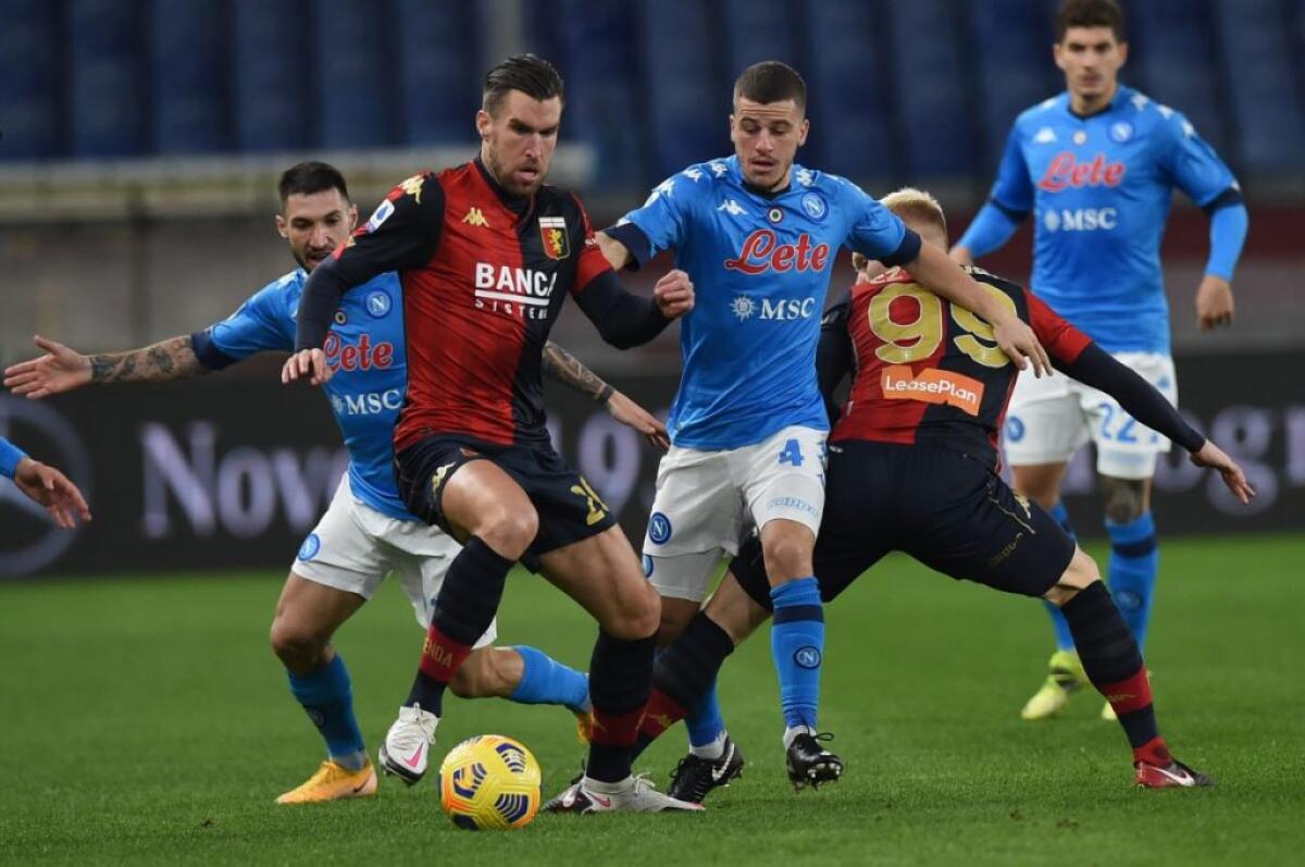 Genoa cinico e ispirato, Napoli battuto per 2-1 - 