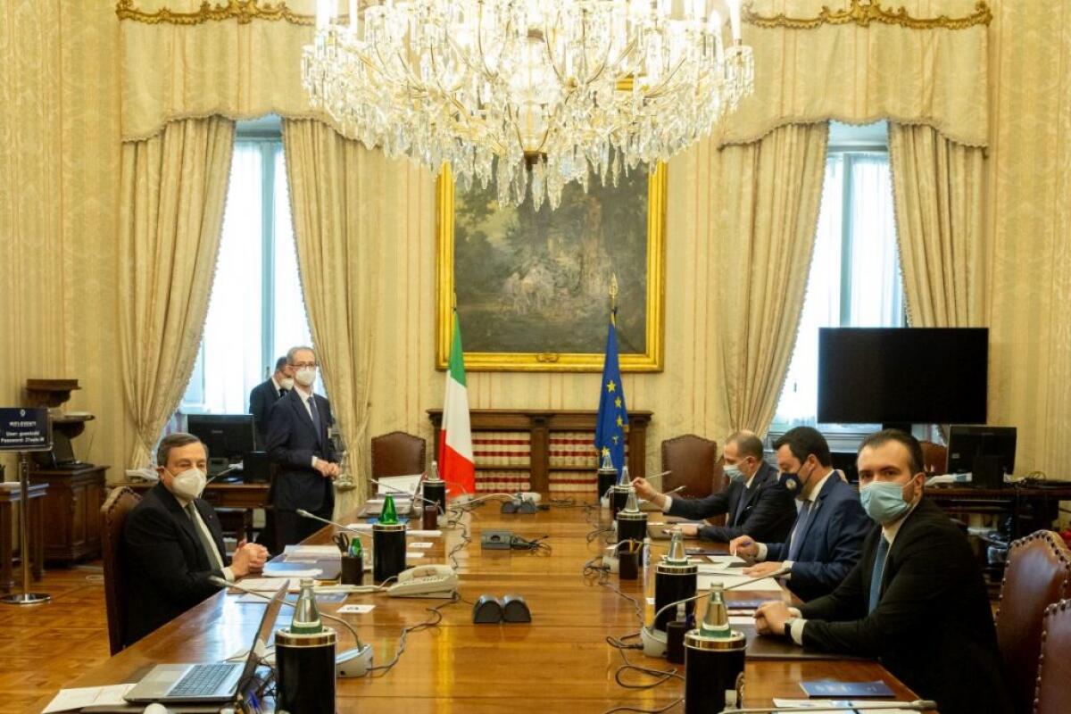 Salvini “Fiducia in Draghi, spero che nessuno si metta di traverso” - 