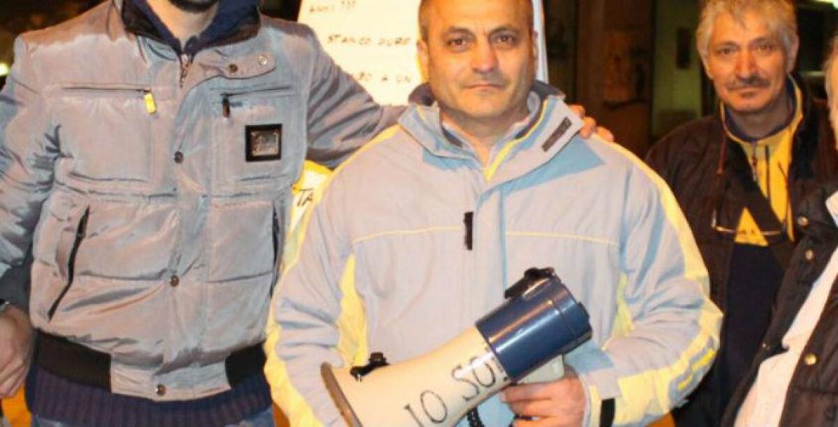 Di Blasi sospeso dopo un comizio: "Sanzione Comune illegittima, pagare le retribuzioni" - Di Blasi durante uno dei comizi