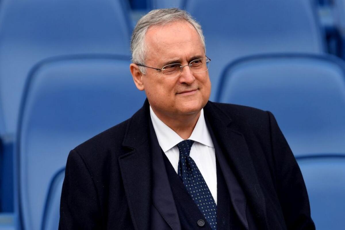 Caso tamponi, 7 mesi di inibizione a Lotito e ammenda alla Lazio - 