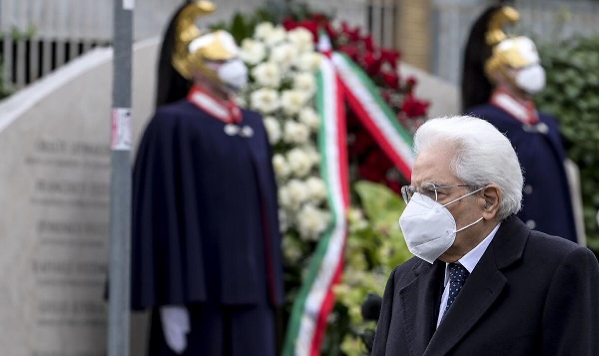 Mattarella “Non dimenticheremo mai le vittime innocenti delle mafie” - 