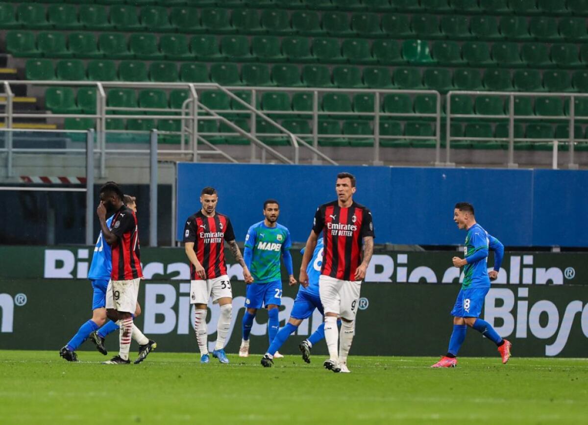 Doppietta Raspadori e Milan ko, Sassuolo vince 2-1 - 