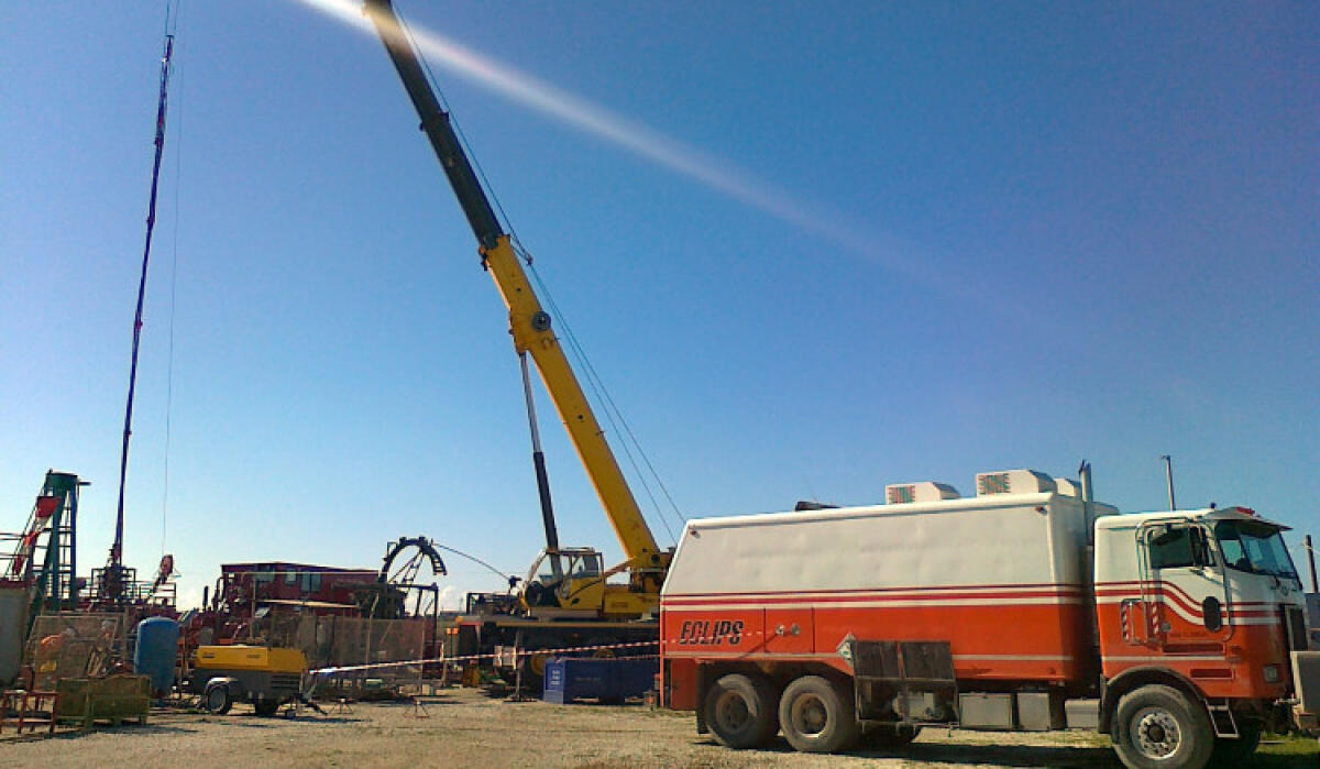 Petroservices, "a maggio lavoratori locali trasferiti": chiesto vertice in prefettura - Uno dei cantieri della Petroservices nel sito locale