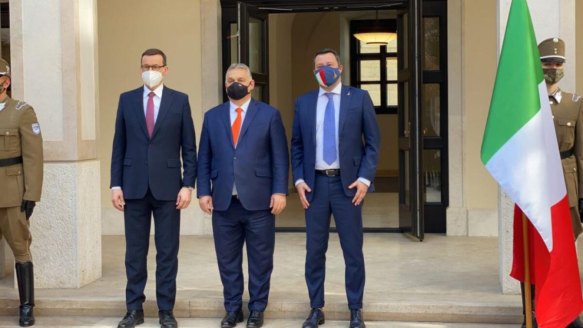 Salvini incontra premier Ungheria e Polonia per “Rinascimento europeo” - 