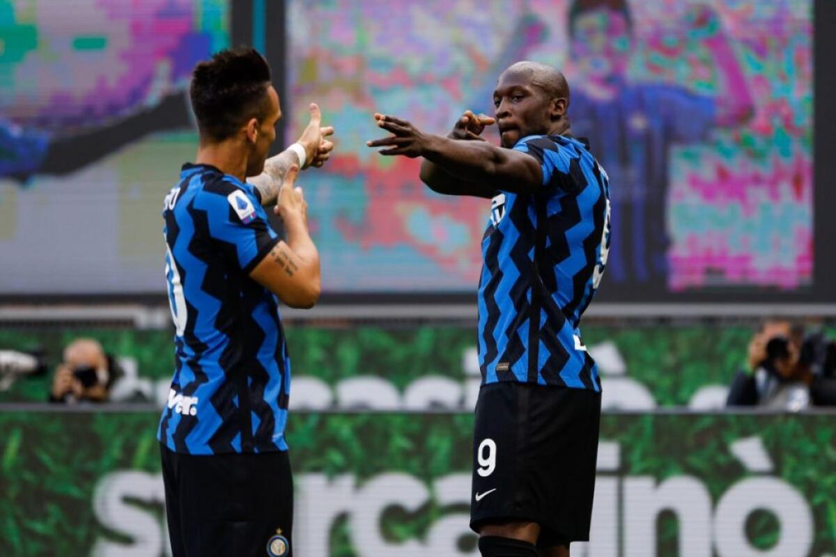 Lukaku-Martinez firmano la decima vittoria Inter, Sassuolo battuto 2-1 - 