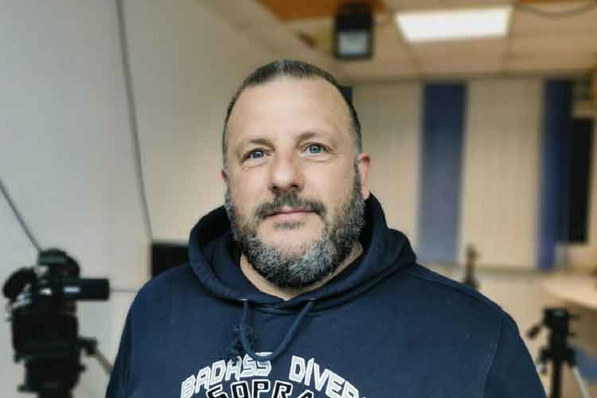 Panico al porto, il racconto del sommozzatore che ha salvato Totò Luca - Nella foto: Emanuele Baccano, il sommozzatore che ha evitato un probabile annegamento dell'imprenditore Salvatore Luca. 