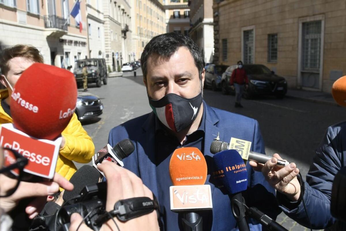 Coronavirus, Salvini “Su riaperture non è schedina totocalcio” - 
