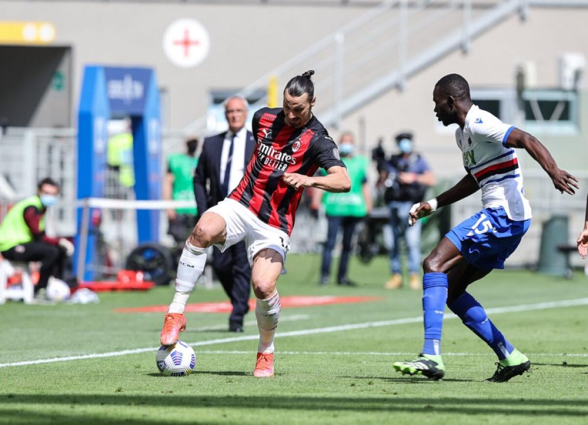 La Sampdoria ferma il Milan, 1-1 a San Siro - 