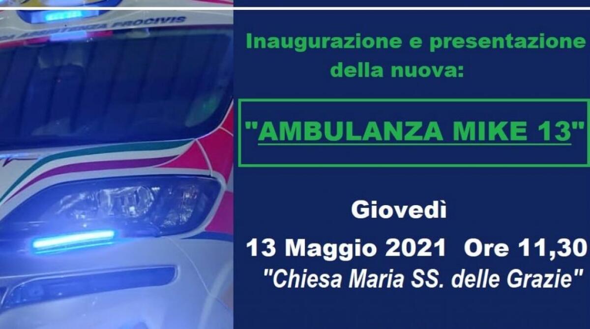 Nuova ambulanza per il soccorso per la Procivis - 