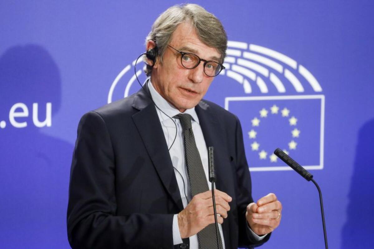 Ue, Sassoli “Farla più forte, resistente, democratica e unita” - 