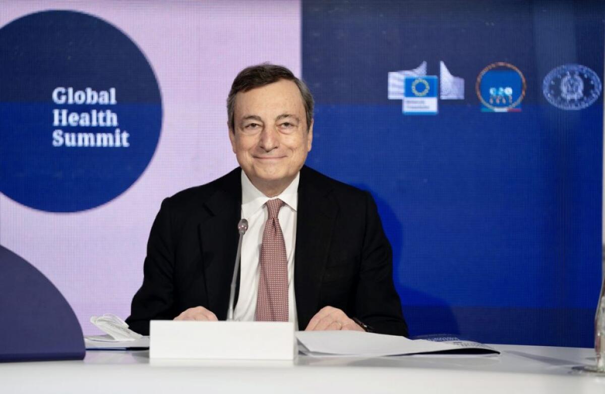 Draghi “Italia favorevole a sospendere i brevetti sui vaccini” - 