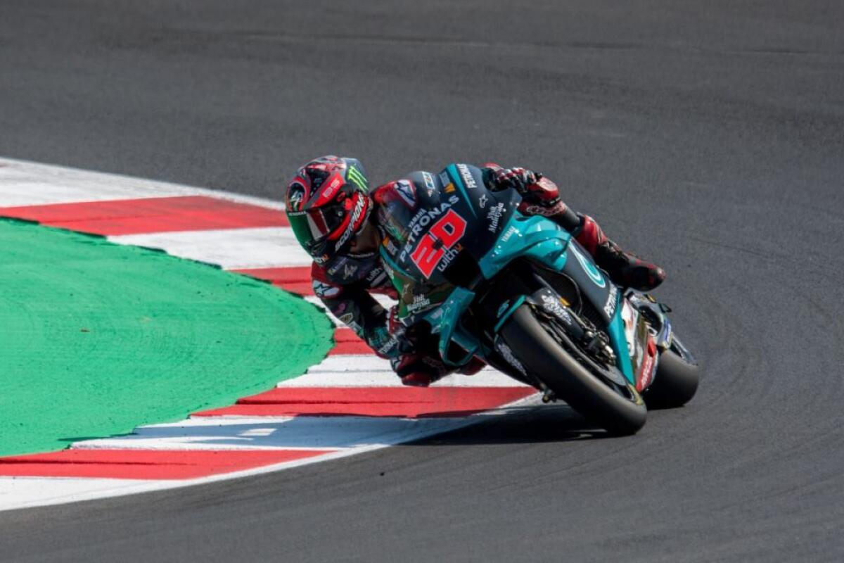 Quartararo in pole nel Gp di Francia, Morbidelli 4° - 