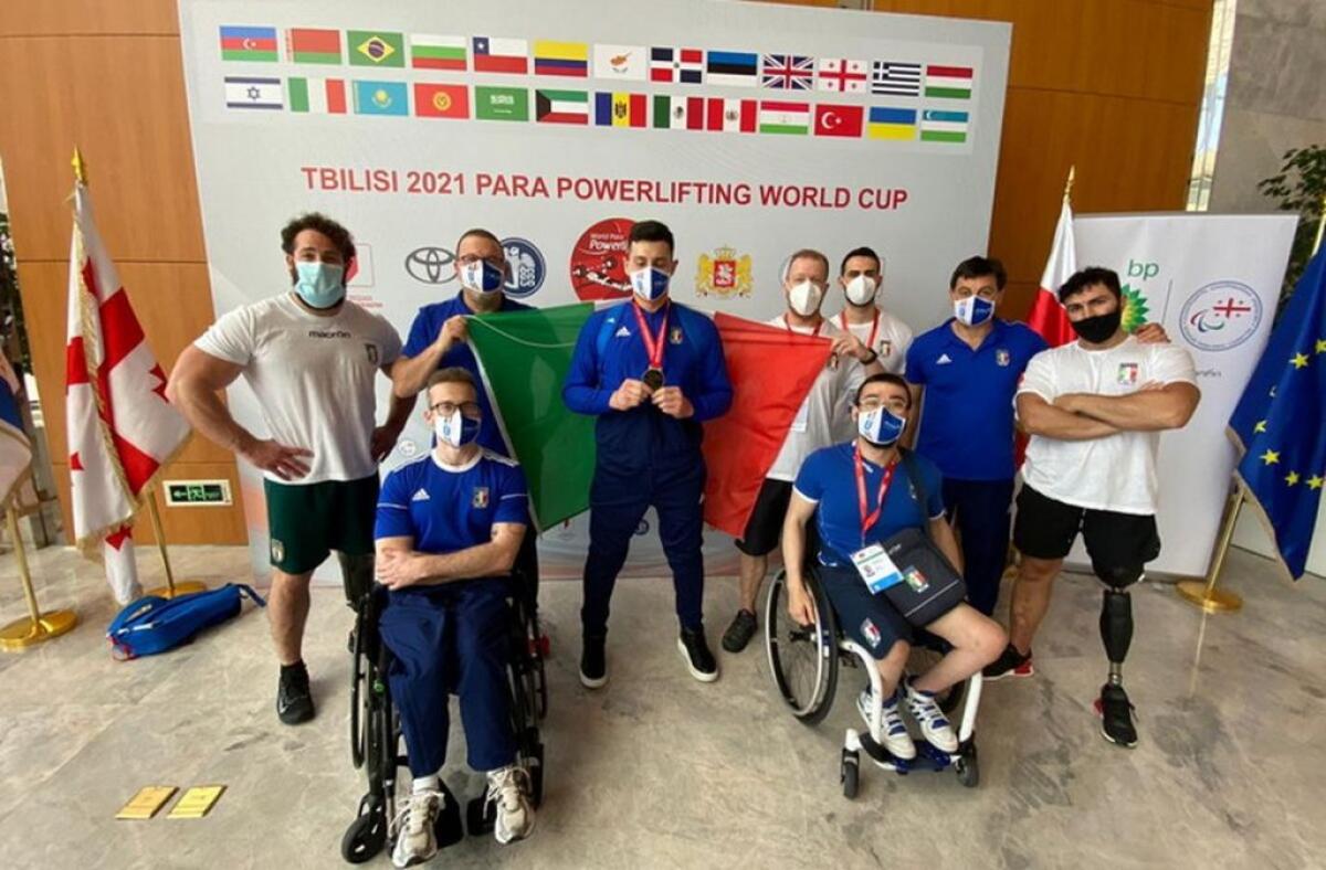 L’azzurro Telesca d’oro alla ParaPowerlifting di Tbilisi - 