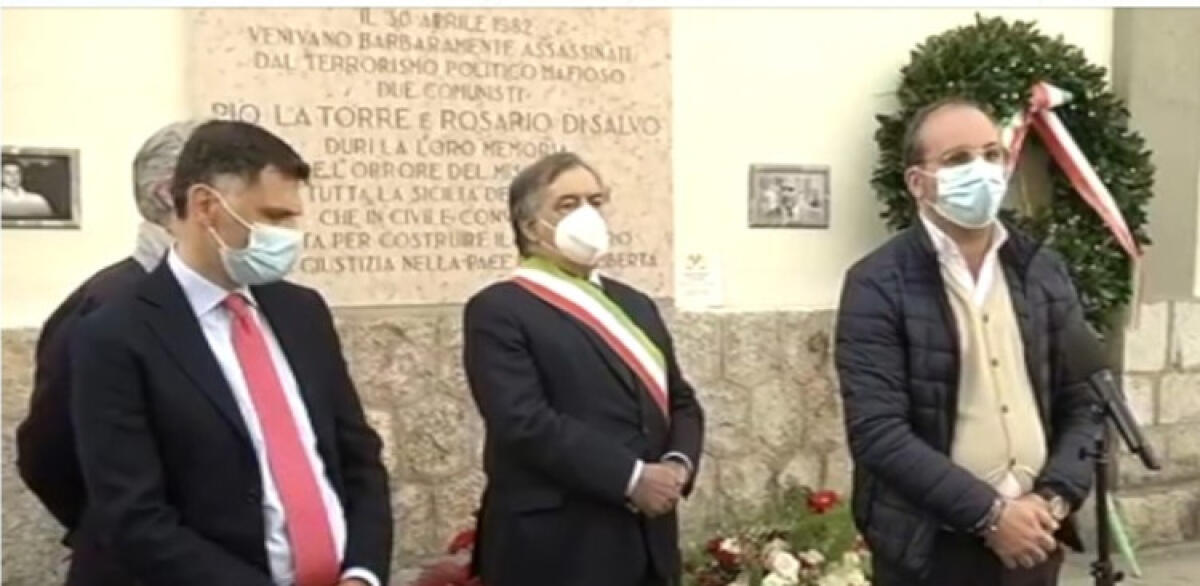 Il ricordo di La Torre, Giudice: "Valore umano e sociale della lotta alla mafia" - Giudice ha rappresentato la segreteria regionale della Cgil alla commemorazione per La Torre e Di Salvo