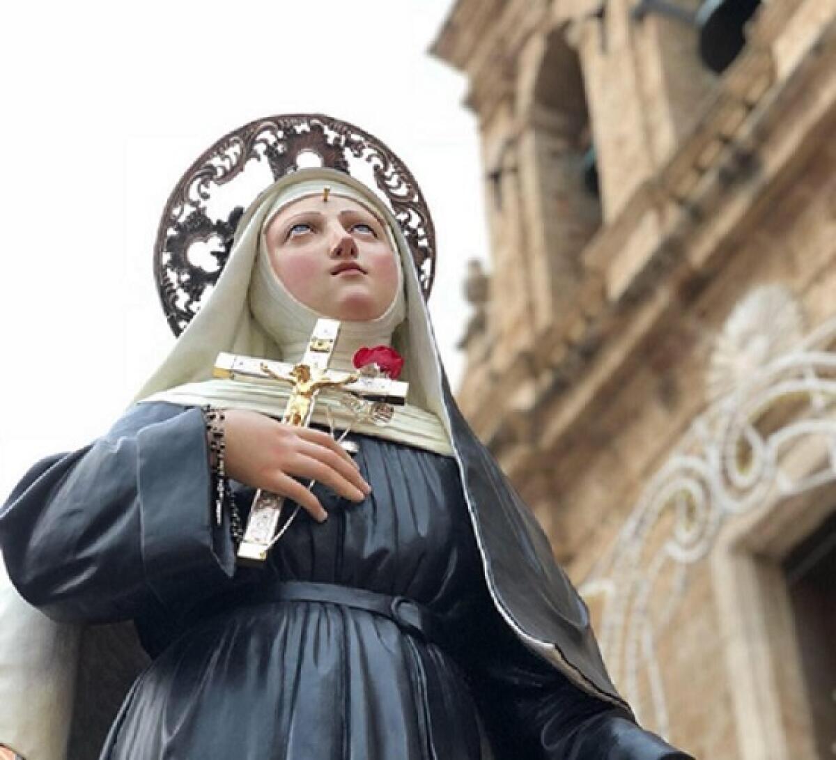 Festa di Santa Rita da Cascia, mercoledì l'inizio del triduo -