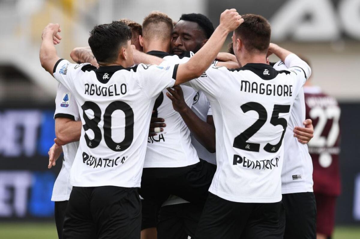 Spezia-Torino 4-1, liguri salvi e granata nei guai - 