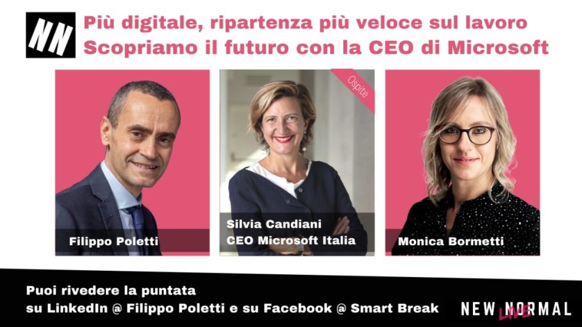 Smart working, Candiani (Microsoft): “Il futuro del lavoro è ibrido” - 