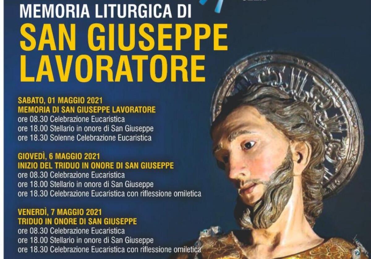 Triduo di San Giuseppe Lavoratore alla chiesa Sant'Agostino -