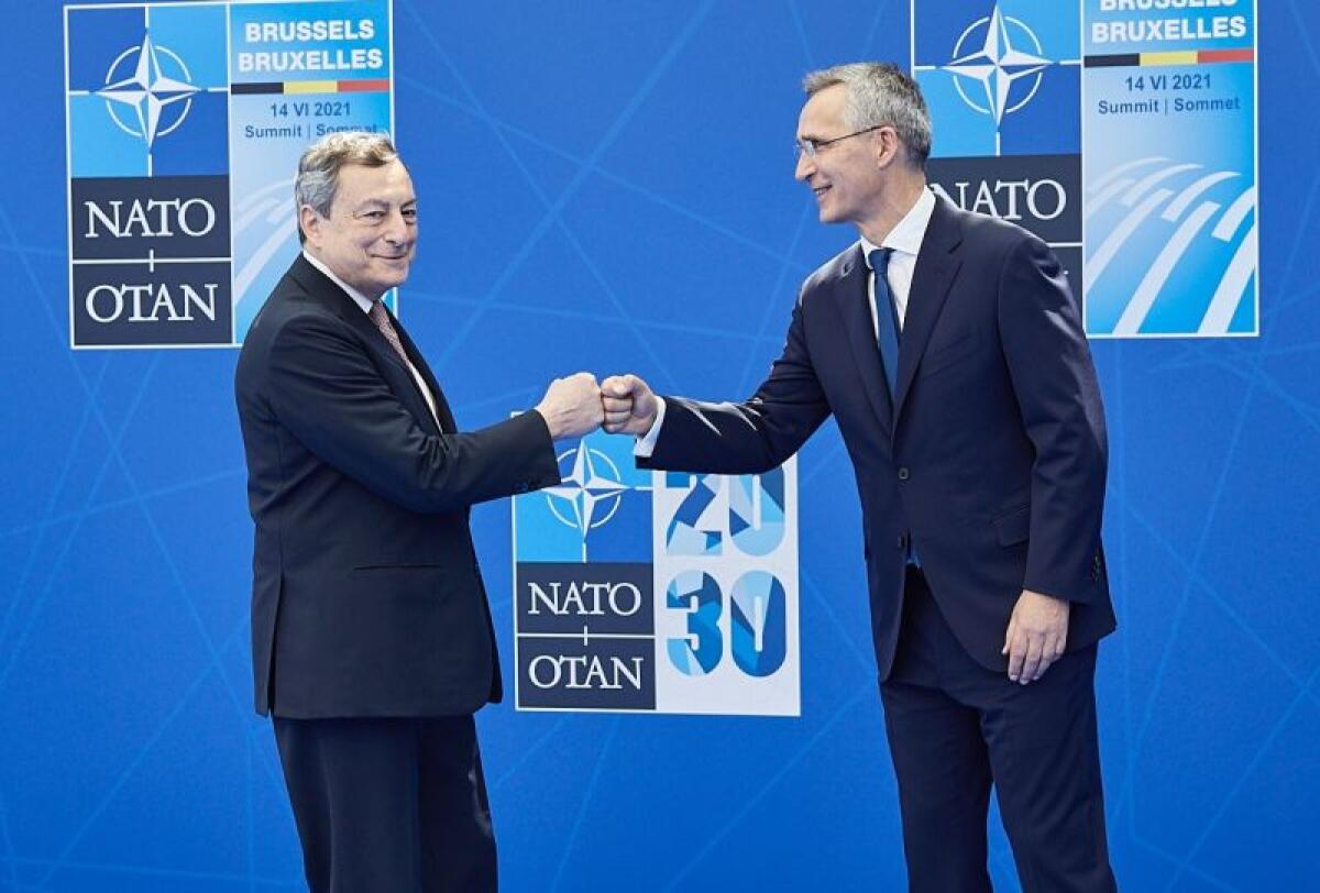 Nato, Draghi “Vertice per riaffermare alleanza con Usa” - 