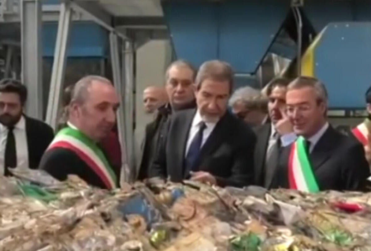 Avviso per termoutilizzatori, "possibile in provincia" : Arci, "stop rifiuti" - Greco e Musumeci a Timpazzo (immagini di repertorio)