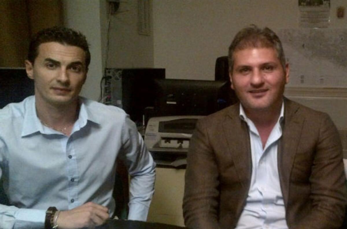 Iv punta a "grande centro", Ventura: "Si chiude a breve, con Greco piena disponibilità" - Ventura e l'assessore di Italia Viva Cristian Malluzzo