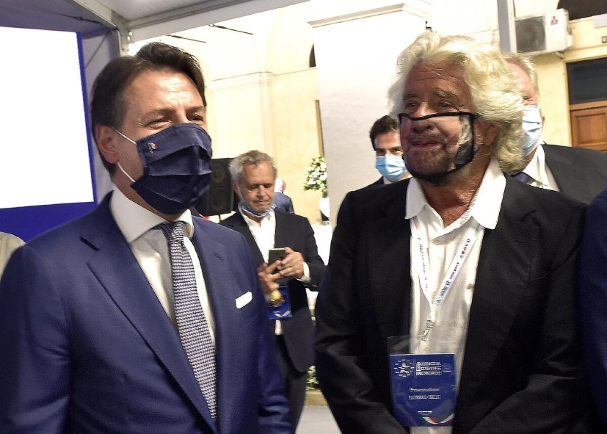 Grillo dice no a Conte “Eleggiamo il comitato direttivo su Rousseau” - 
