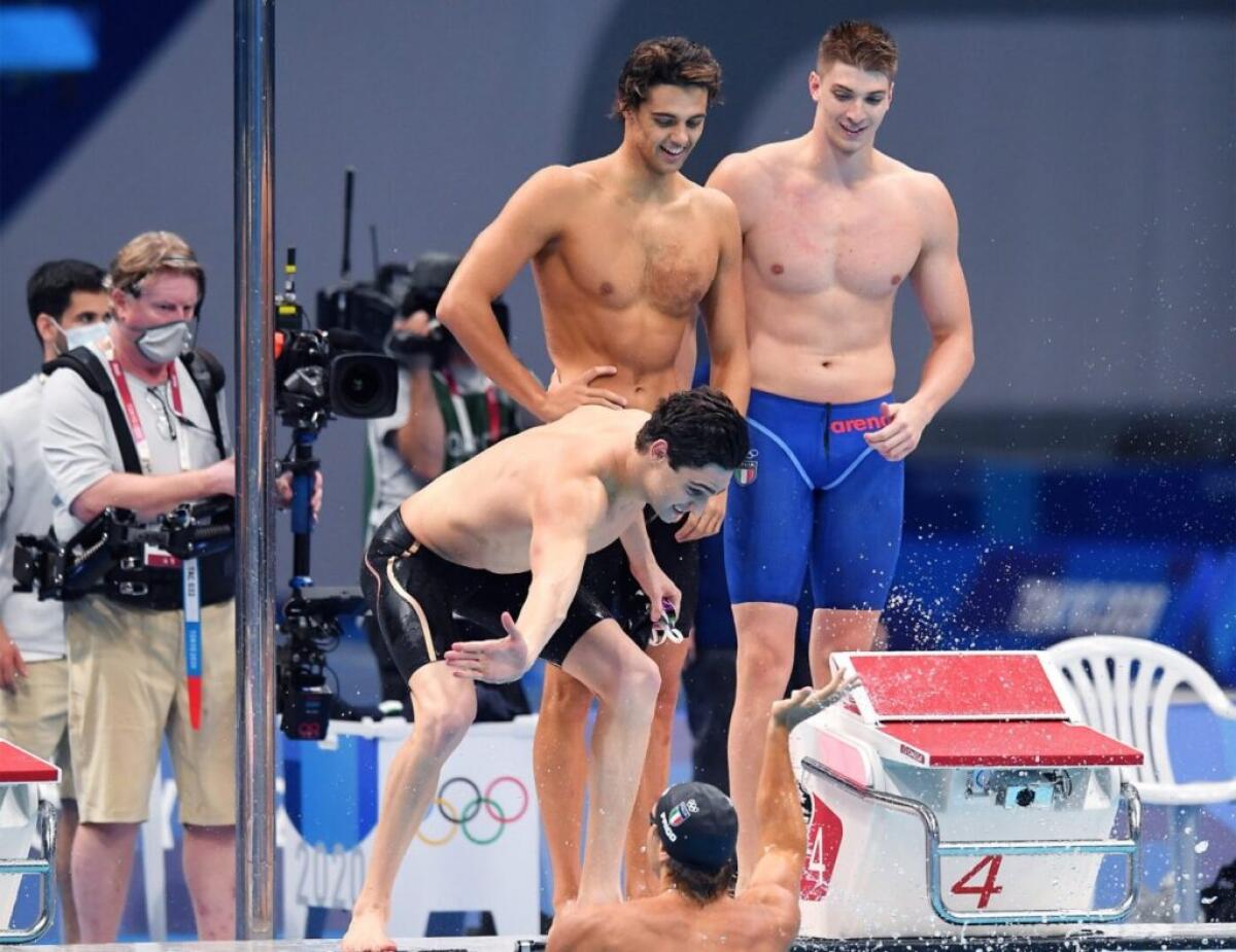 Nuoto, azzurri della 4×100 argento a Tokyo “Scritta la storia” - 