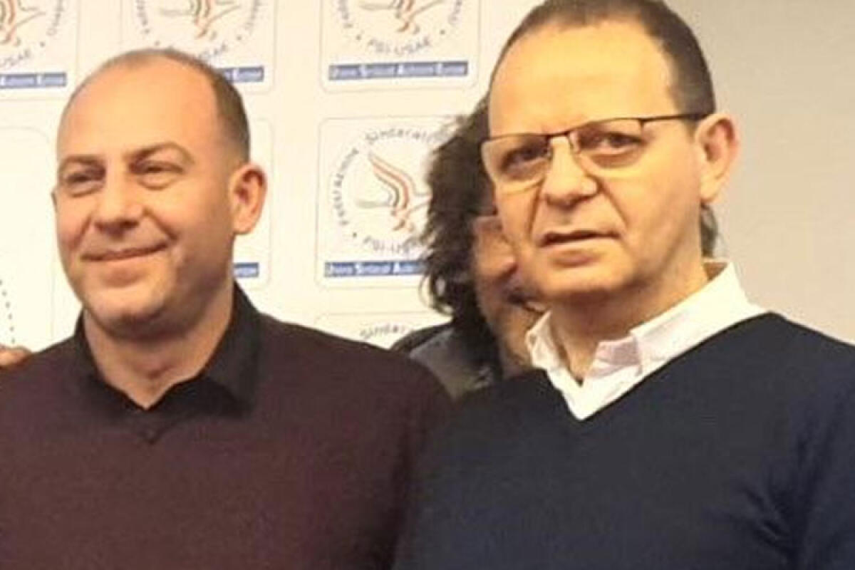 Positivi tre operatori ospedalieri già vaccinati, Fsi Usae: "Adesso test sierologico" - Nella foto: Gli esponenti del sindacato Fsi Usae comparto sanità: Ballacchino e Di Natale. 