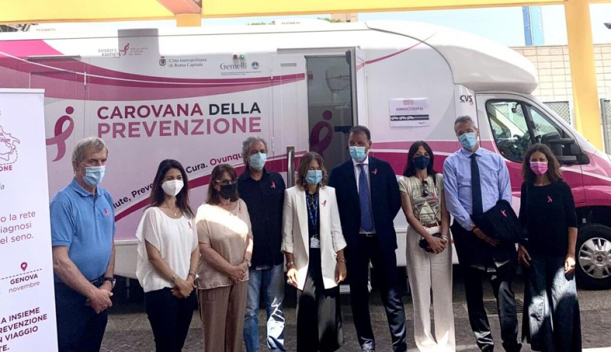 Tumori del seno, parte da Roma la “Carovana della Prevenzione” - 