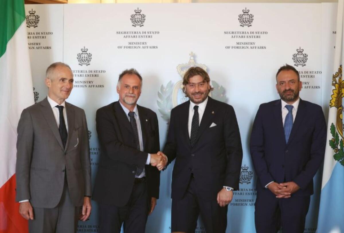 Garavaglia in visita ufficiale a San Marino, accordo sul turismo - 
