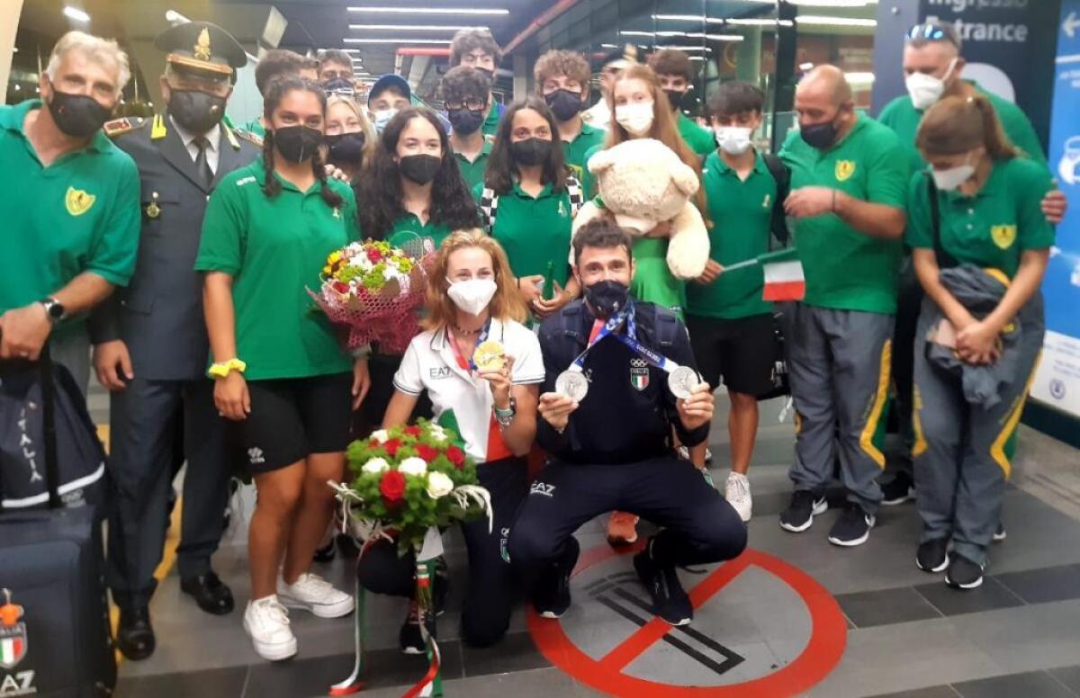 Fiamme Gialle, festa a Fiumicino per Rodini, Samele, Berrè e Lodo - 